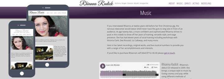 overview of Rhianna Radick